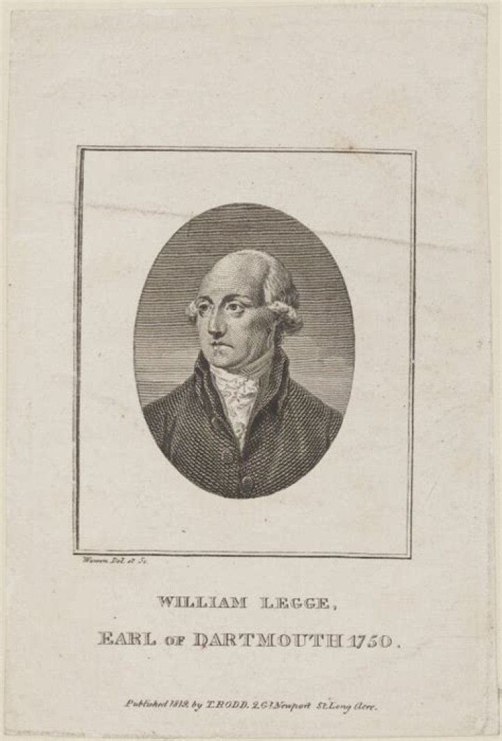 William Legge, 2nd earl of Dartmouth William Legge, 2nd earl of Dartmouth
